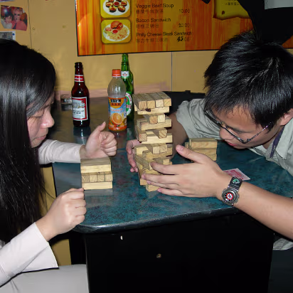 Visitors_Oct_2005-009 A delicate touch is needed, especially with a 'pink' on the outcome..