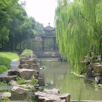 Caishi_Aug_2004-001 A beautiful scene that represents the entire park well.