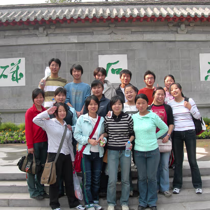 Tourism_Student_Outing-001 A group photo to start the day.