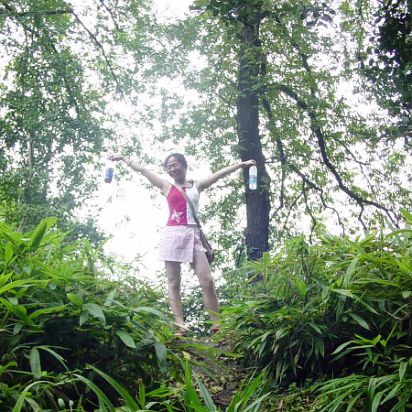 Suzhou-12 Hanhan with lovely drinks!