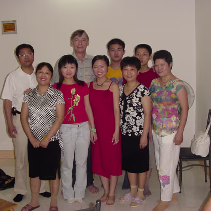 Wedding-Day-11 Gary with Hanhan's relatives.