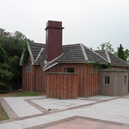 EuropePark09 A European house. Actually the public toilets!