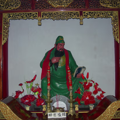 Turtle-Head-Island-27 Guan Yu (Money God), very popular!