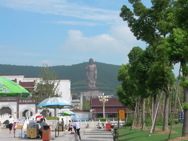 Ling Shan Buddha Site Our trip to see the 88 meter Buddha outside of Wuxi.