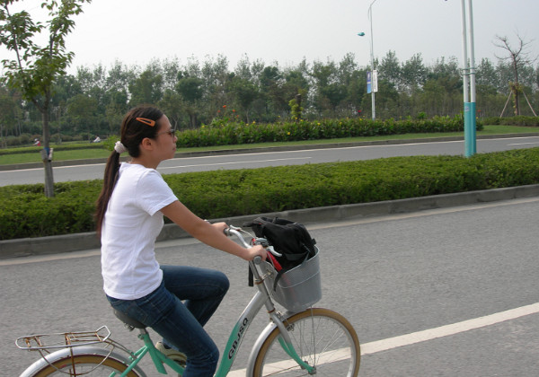 Bike Ride Bike Ride On a beautiful day, we took a ride around the neighborhood to see what was going on for National Day.