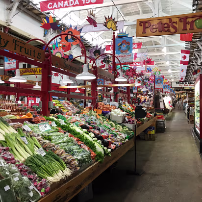 IMG_0114 Lots and lots of very fresh produce and fruit here. Meat, fish, a great market.