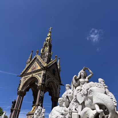 UK-2022-010 Prince Albert's Memorial. This is the India corner.