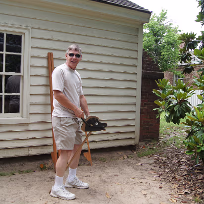 Independence_Day_2011-030 Gary and his trusty steed.
