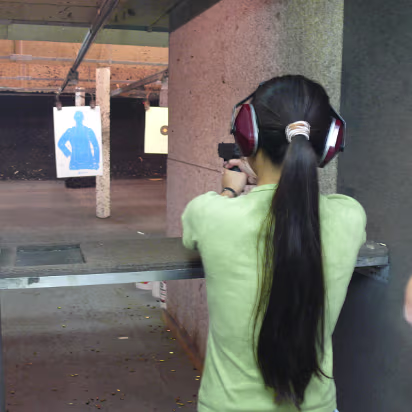 Shooting_Range-019 Hanhan was pretty good with the 9.