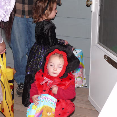 Halloween_2007-015 A tired ladybug.