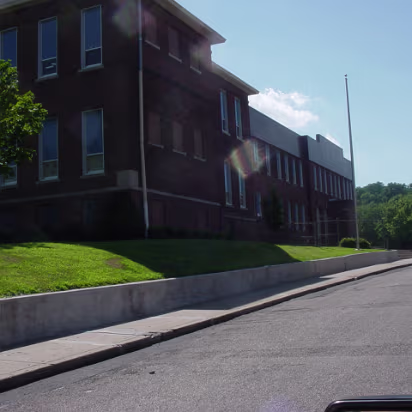 Random-003 This was where I'd wait to see my dad to get a ride 1 block home. Lazy, eh?