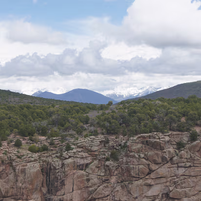 Black_Canyon_of_the_Gunnison_NP-031 This canyon is hidden in all these high mountains. Completely unexpected.