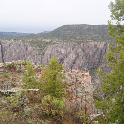 Black_Canyon_of_the_Gunnison_NP-077 After the rain stopped, the air has been cleaned.
