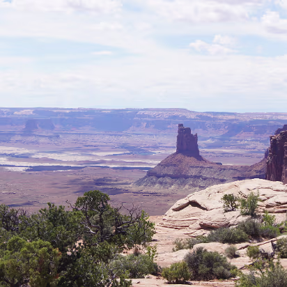 Canyonlands_NP-033 Looks like a fortress or cityscape.