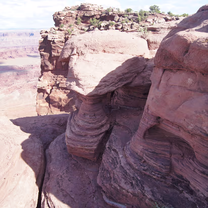 Canyonlands_NP-067 Wind sculpture, smooth as silk.