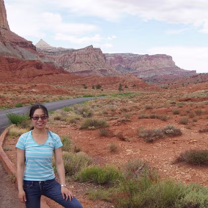 Capitol_Reef_NP-007 This is a monocline. It is where one plate went under another. The result is that water does not go past the monocline.