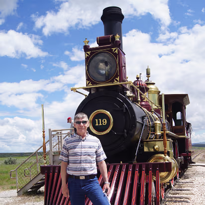 Golden_Spike_NHS-013 Thomas has nothing on this engine!