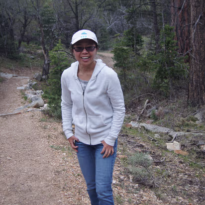 Great_Basin_NP-010 Hanhan thinks the grapple is funny. See the streaks in the picture. High altitudes in late May can bring anything.