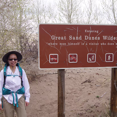 GSDNP-111 Hanhan the brave is going into the wilderness to face off with the sand dune. Will she remain?