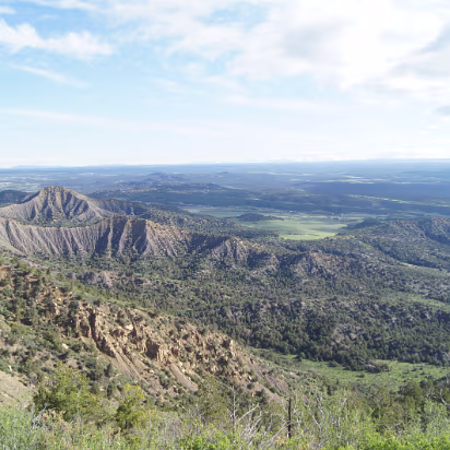 Mesa_Verde_NP-006 Topology of the area.