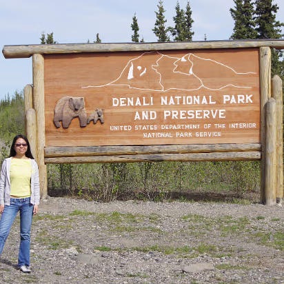 Alaska-019 Welcome to Denali Hanhan!