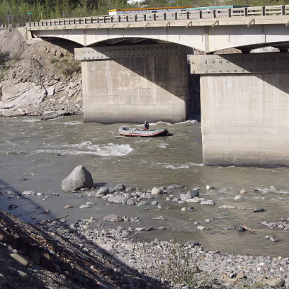 Alaska-043 Silly rafter.