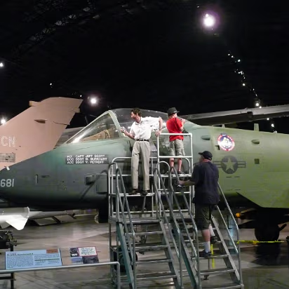 Air_Force_Museum-018 A Chinese spy with an A-10 attack plane.