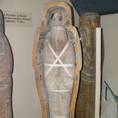 Chicago_Jul-_08-045 A good look at the mummy in a coffin.