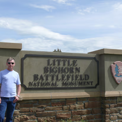 Custer-046 It is very odd to see this in person, especially on Memorial Day.