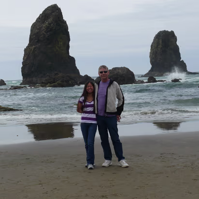 Ocean-022 Enjoying the beach.